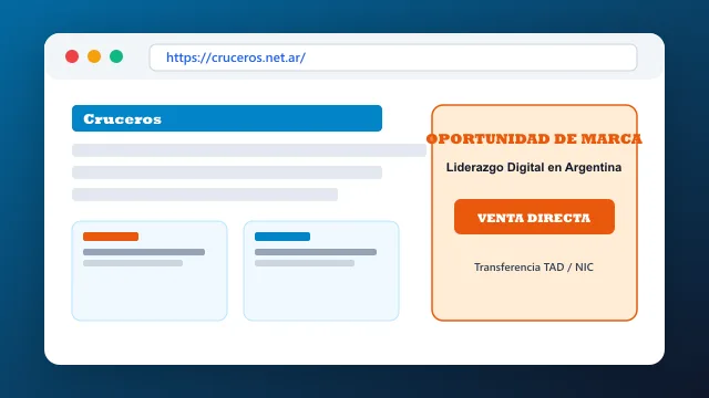 Modelo de aplicación comercial y proyectos digitales para cruceros.net.ar